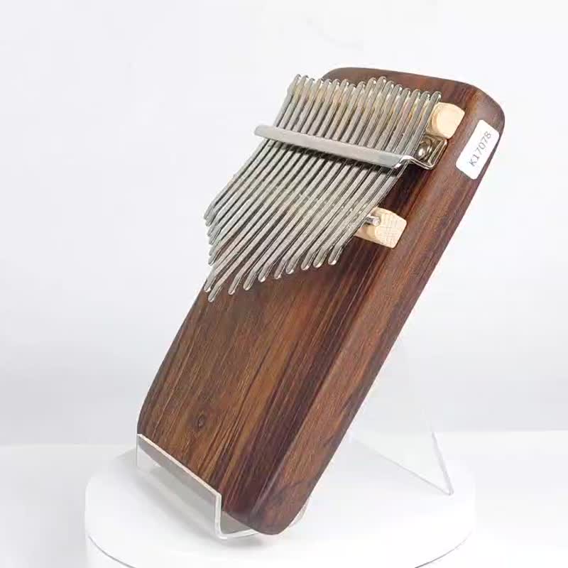 闊葉黃檀拇指琴/17音拇指琴/KALIMBA - 吉他/樂器 - 木頭 咖啡色