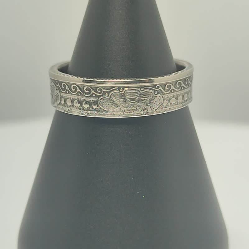 Coin Ring Netherlands, Vintage Ring Netherlands, Netherlands Male Ring - แหวนทั่วไป - โลหะ 