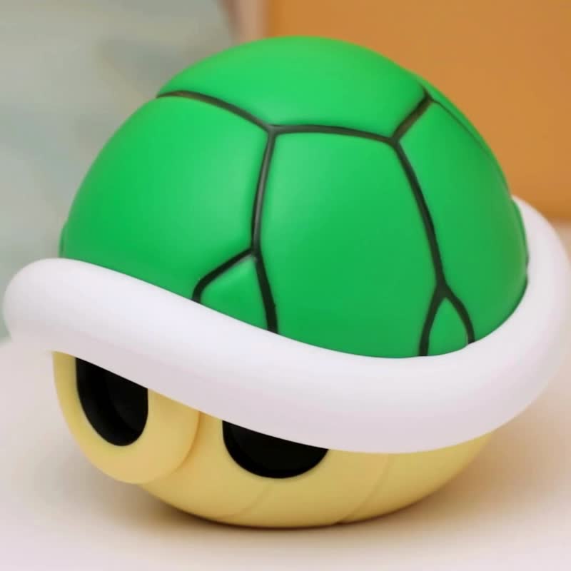 【Mario系列】任天堂瑪利歐綠龜殼發聲小夜燈 氣氛燈 - 燈具/燈飾 - 塑膠 綠色