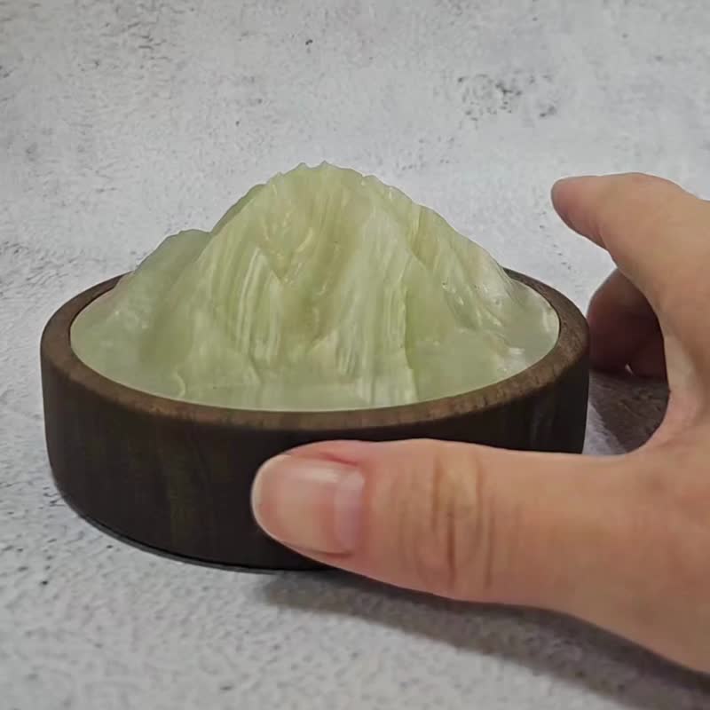 【名山靜謐系列】御來光 送禮 露營 小夜燈 床頭壁燈 桌燈 - 燈具/燈飾 - 玉石 