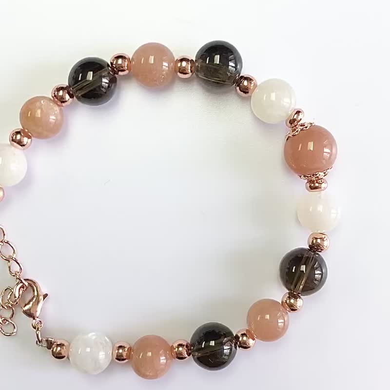 Natural Stone Crystal Bracelet - Bracelets - Crystal Orange