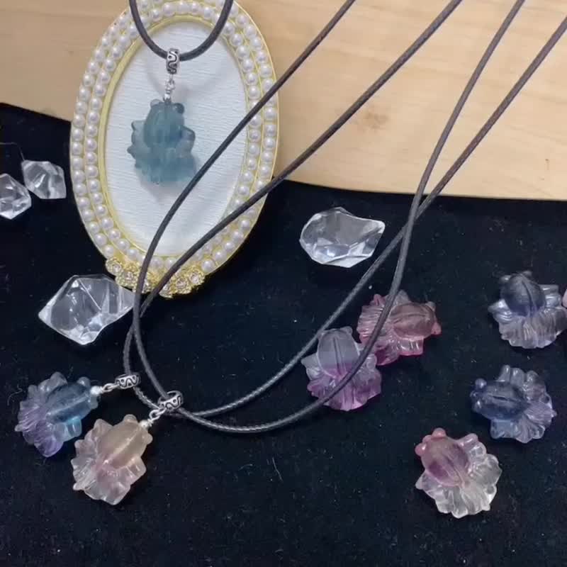 有盈魚 - 項鍊 - 水晶 