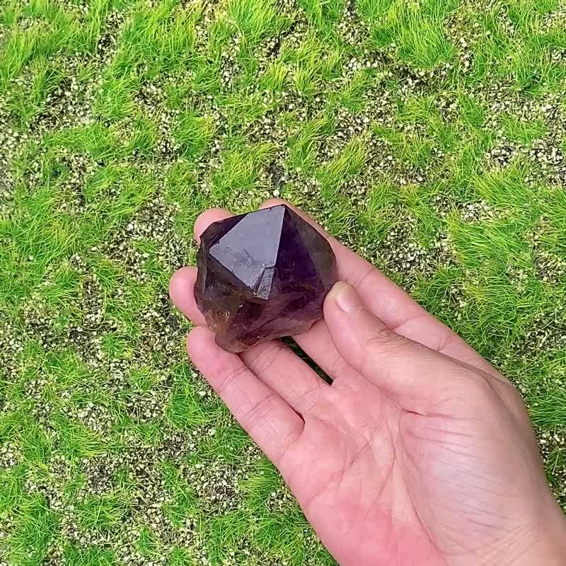 能量礦石-紫晶骨幹 紫水晶 療癒 避邪化煞 吸收負能量 快速出貨 - 擺飾/家飾品 - 水晶 紫色