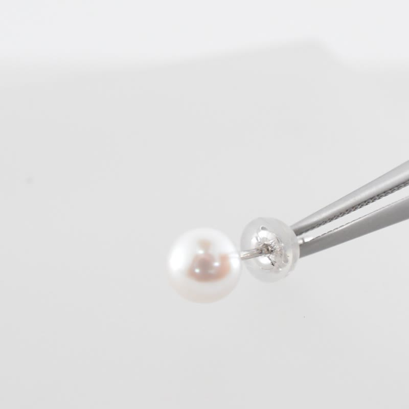Akoya pearl stud earrings 5mm - Earrings & Clip-ons - Pearl 