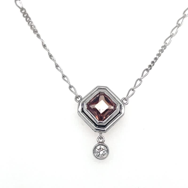 sapphire necklace - สร้อยคอ - เครื่องเพชรพลอย หลากหลายสี