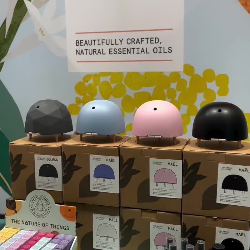 Mael水母智慧水氧機香氛儀-極簡白 - 香氛/精油/擴香 - 木頭 