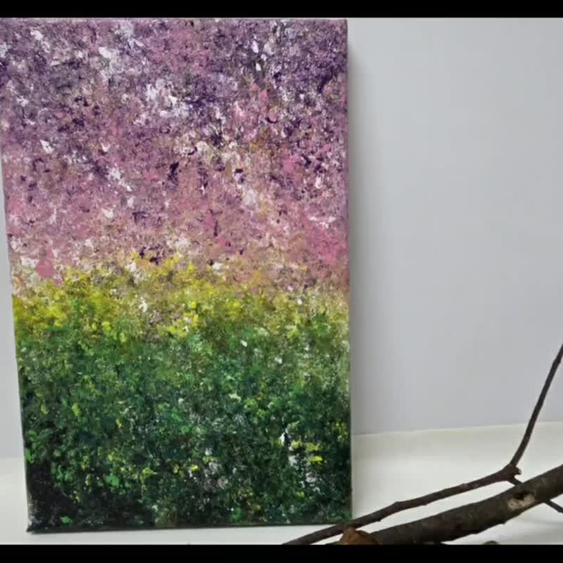 悸涵畫話/療癒Fun系列/情緒釋放抽象畫/壓克力畫/療癒小物 - 擺飾/家飾品 - 壓克力 