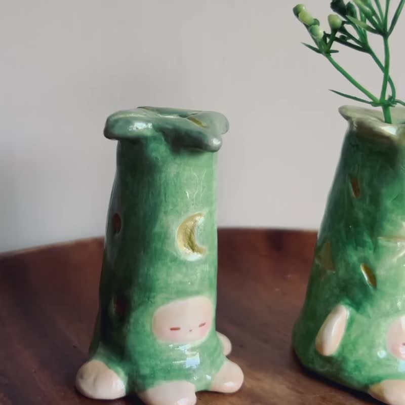 在大地沉睡著的樹精靈 軟陶擺飾 - 擺飾/家飾品 - 其他材質 