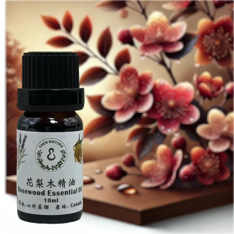 100% natural pure essential oil rosewood essential oil 10ml/50ml natural no additives free rose aroma Stone - น้ำหอม - น้ำมันหอม 