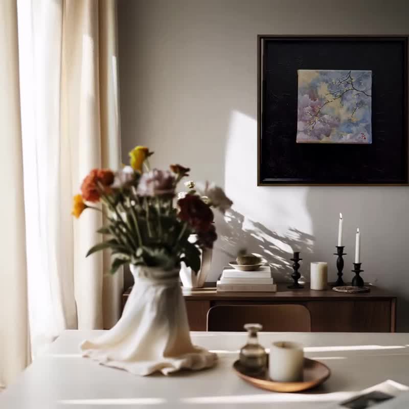 雲上梅光・金箔系列 - 海報/掛畫/掛布 - 壓克力 