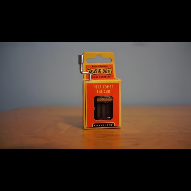 美國 Kikkerland 手搖音樂盒 Music Box 趣味音樂盒 生日氛圍禮物 - 音樂專輯 - 其他材質 多色