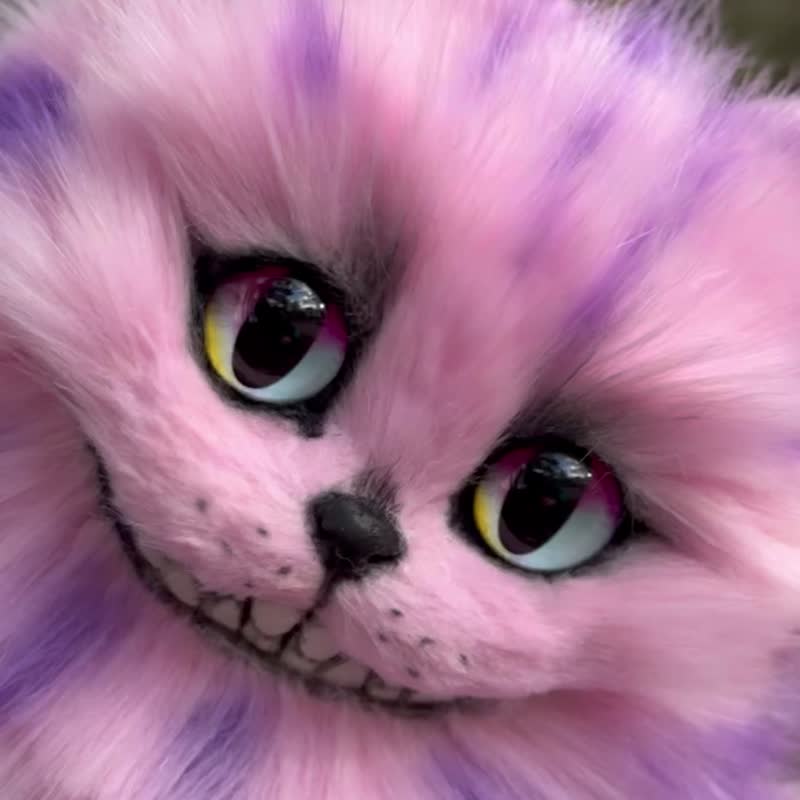 Pink Cheshire Cat - ตุ๊กตา - วัสดุอื่นๆ หลากหลายสี