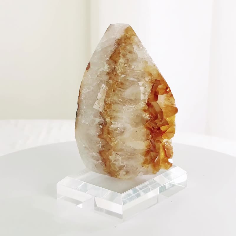 巴西聖火  3130336 【天然黃水晶】 - 擺飾/家飾品 - 水晶 黃色