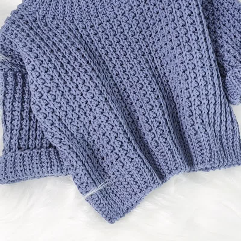 Baby jumper crochet pattern, baby sweater Cloud - 線上教學/教學影片 - 其他材質 