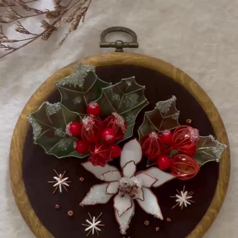 聖誕快樂 / 掛畫vs擺件 / 僅此一件 / 絕版品 - 擺飾/家飾品 - 樹脂 