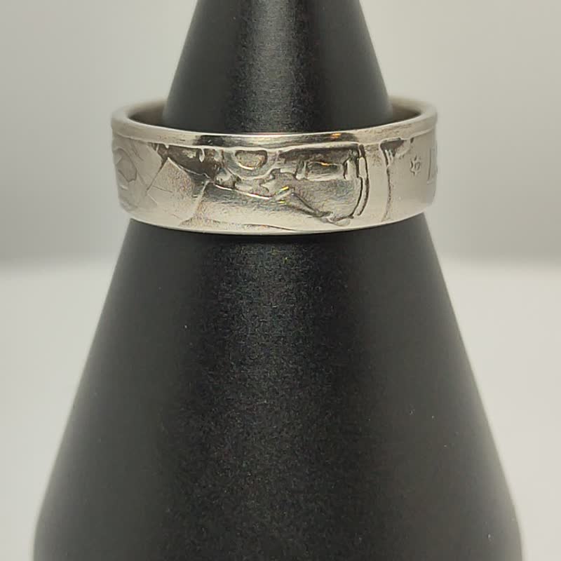 Spain Coin Ring 50 centimos 1949 coin rings for men coin rings for women - 戒指 - 其他金屬 