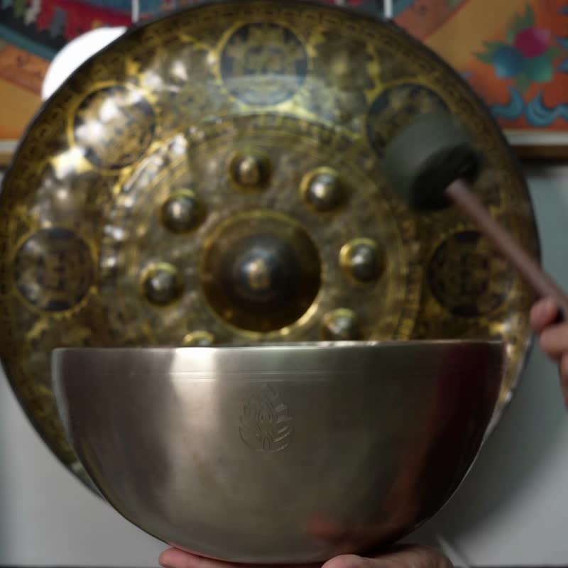 Mantra's Classic Singing bowl【black small bowl】 - อื่นๆ - เครื่องประดับ 