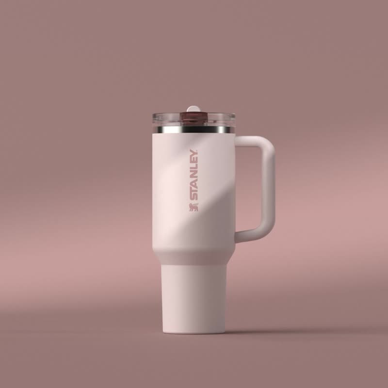 STANLEY leak-proof straw cup 0.88L / mountain cherry powder STANLEY leak-proof straw cup 0.88L / mountain cherry powder