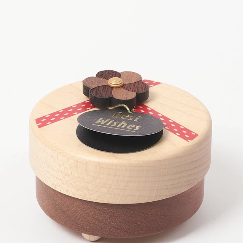 【Gift Bow】Mini Model Music Box | Wooderful life - Items for Display - Wood Multicolor