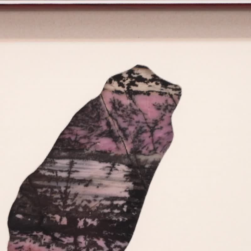 七彩玫瑰石板畫(桌上型)平面│台灣瑰寶│送外國朋友聖誕禮物首選 - 海報/掛畫/掛布 - 玉石 多色