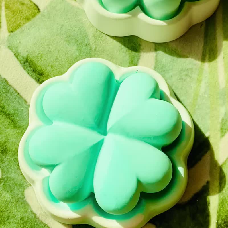 Lucky clover aroma stone - น้ำหอม - ปูน สีเขียว