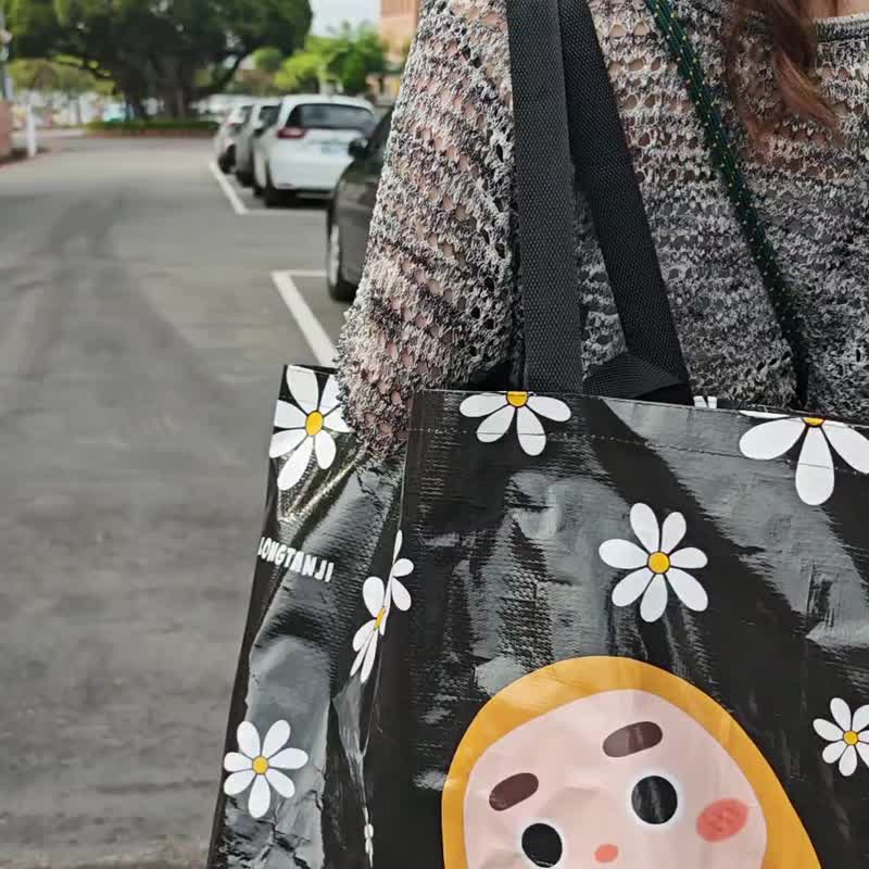 隆探吉雙織帶大容量購物袋 - 手提包/手提袋 - 其他材質 