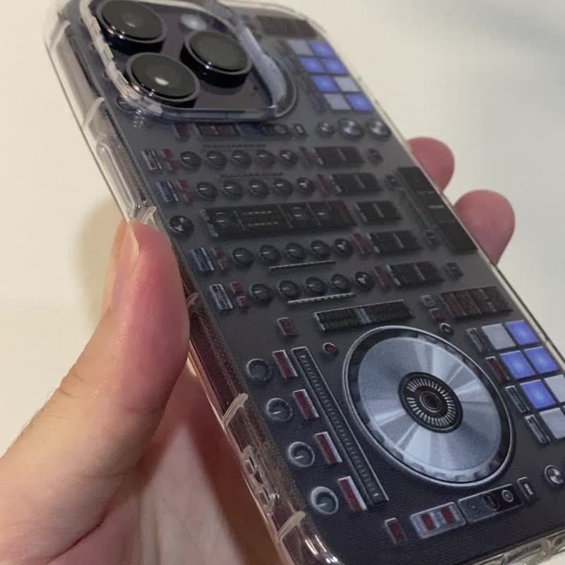 HeadphoneDog DJ iPhone Case - Phone Cases - Plastic Black