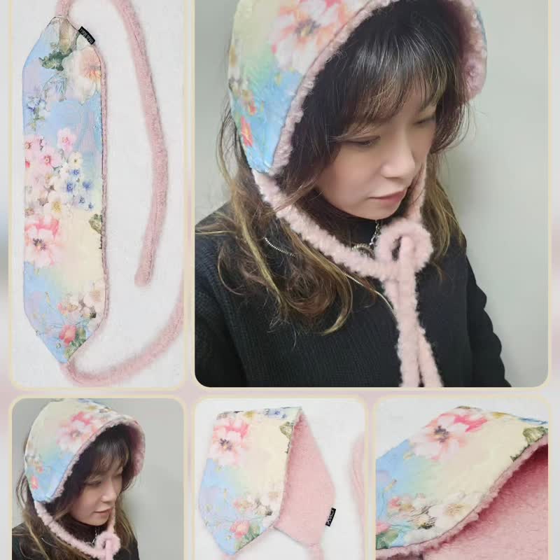 【HiGh MaLi】耳罩式頭帶 | 仙女花蕾絲 |日系寶貝|獨家|聖誕禮物 - 帽 - 其他人造纖維 多色
