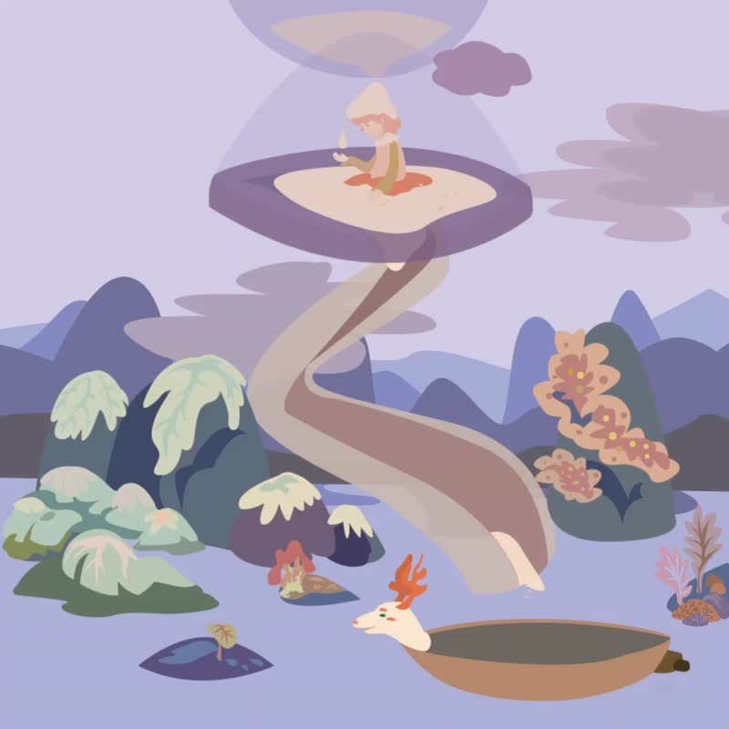 【全新效期】illuBase插畫合作商品/SLL棒狀香膏/哲學篇-等待 - 香水/香膏 - 濃縮/萃取物 