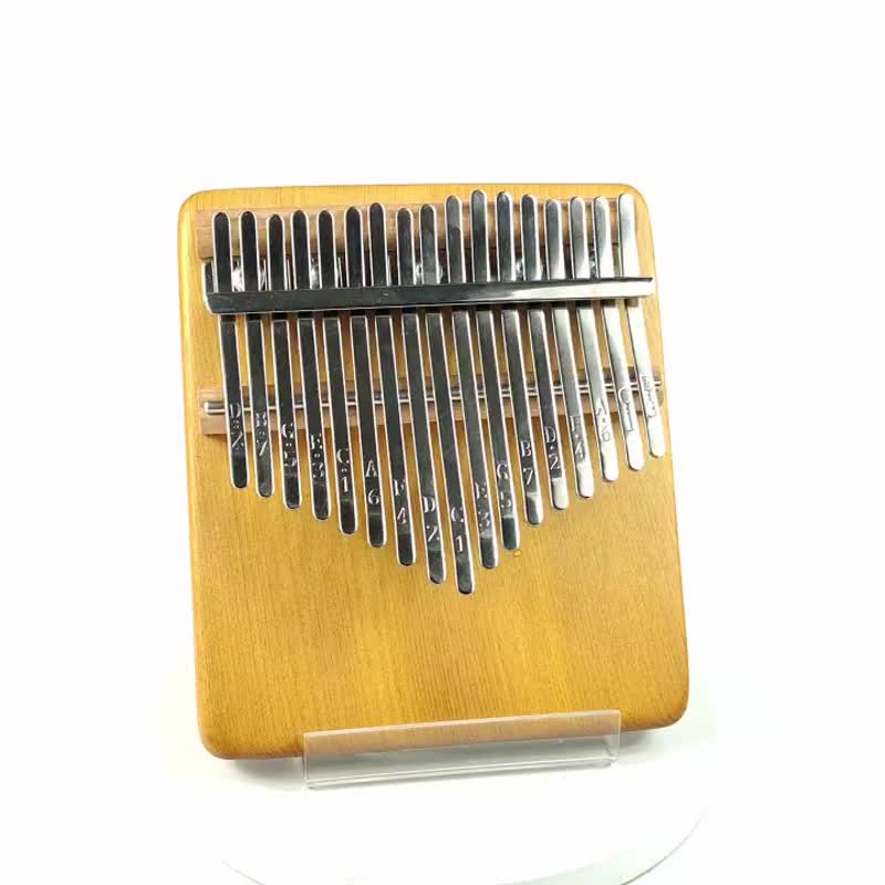 台灣肖楠拇指琴/17音拇指琴/KALIMBA - 吉他/樂器 - 木頭 咖啡色