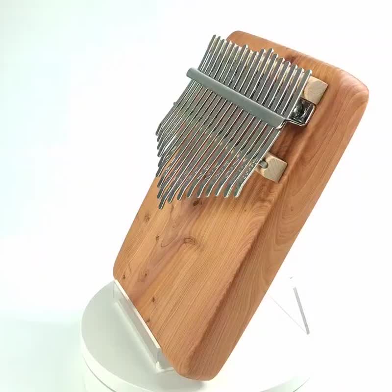 台灣龍柏拇指琴/17音拇指琴/KALIMBA - 吉他/樂器 - 木頭 咖啡色
