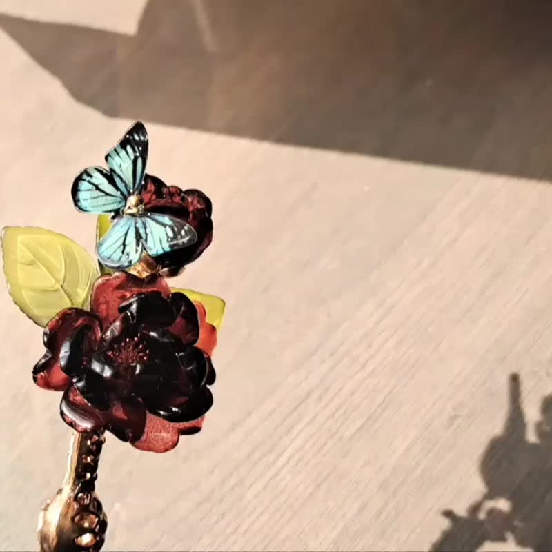 Gemstone Glass Flower Series ~ 