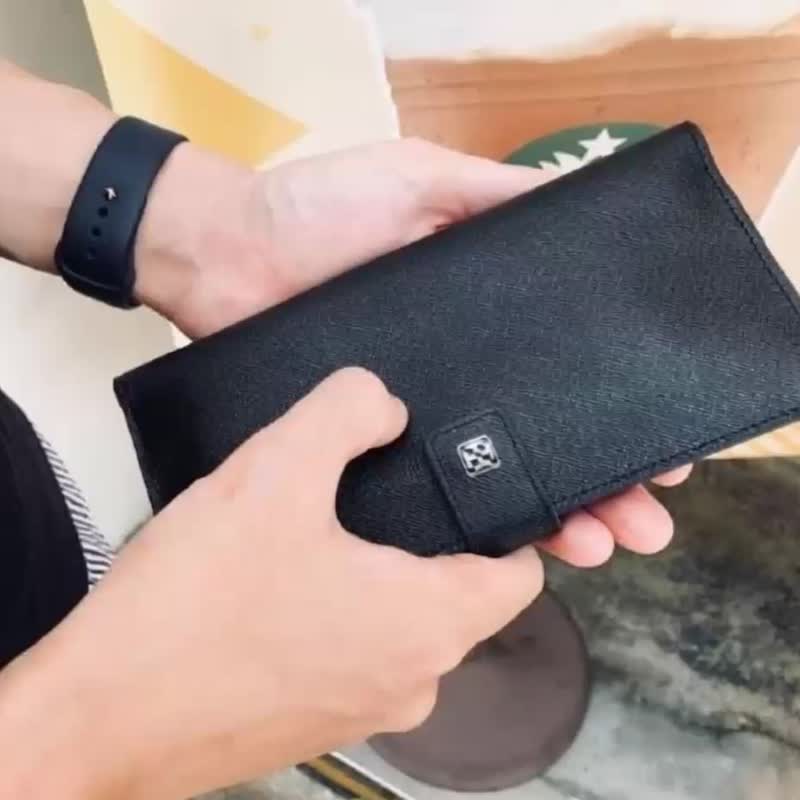 Tosca | Sardou Wallet - 真皮/長錢包/皮夾/錢包/情侶 (4款皮料) - 錢包/皮夾/長短夾 - 真皮 多色