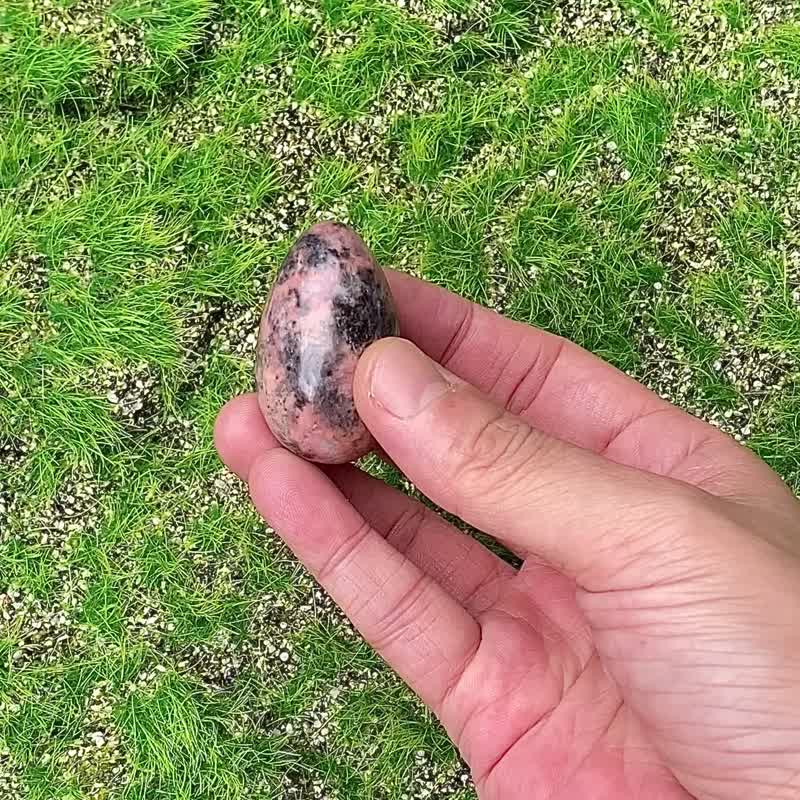 可愛薔薇輝石小雨滴 旺桃花 人緣 療癒 - 擺飾/家飾品 - 水晶 多色