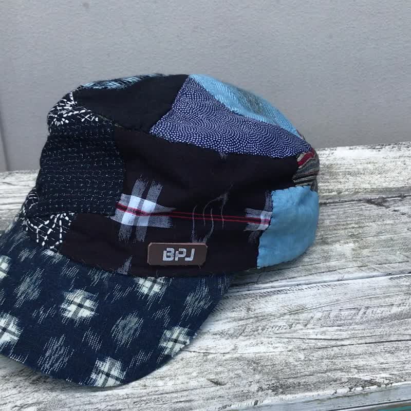襤褸パッチワーク帽子　cap-009 - 帽子 - 棉．麻 