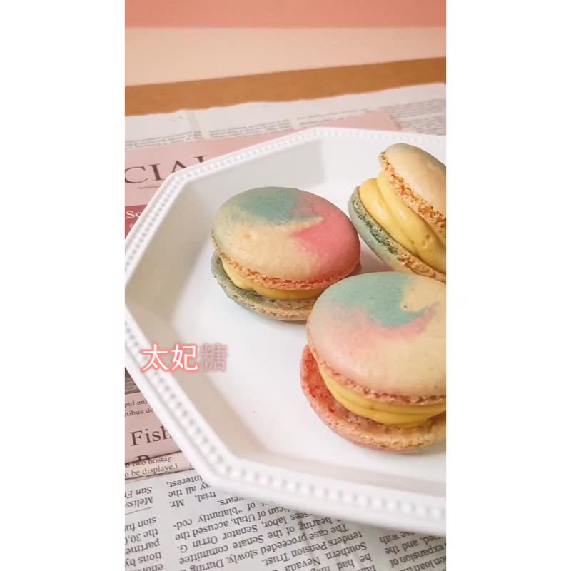 トフィーマカロン - ケーキ・デザート - 食材 ピンク