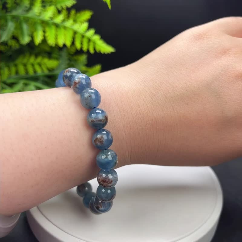 高品質の激安 ブティック天然深海島アクアマリン ボディ アイス ブレスレット ブレスレット・バングル