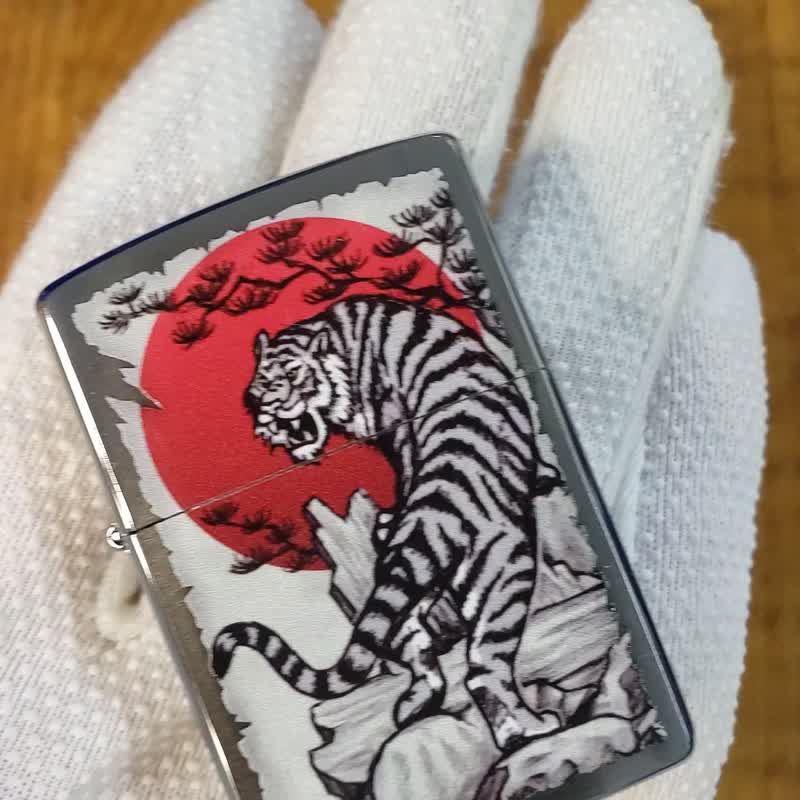【ZIPPO官方旗艦店】松間虎防風打火機 29889 - 其他 - 銅/黃銅 