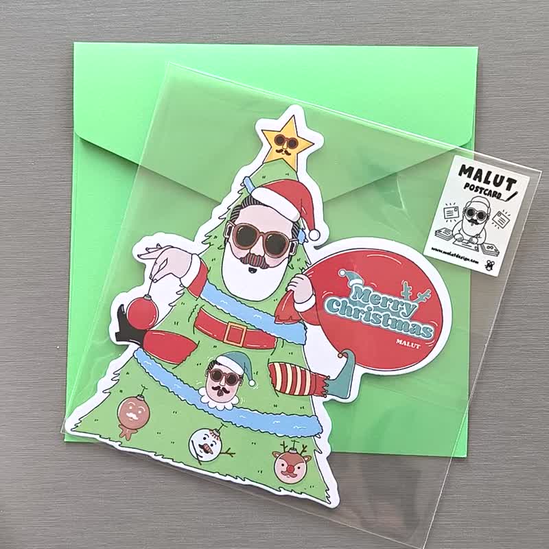 Merry Christmas | Card | malut - การ์ด/โปสการ์ด - กระดาษ 