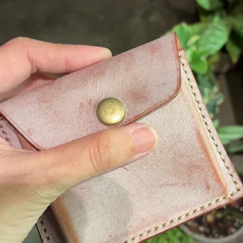 紳士零錢包 - 散紙包 - 真皮 