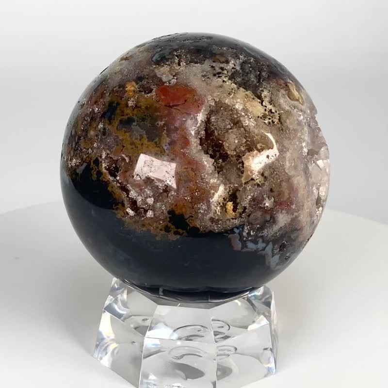 瑪瑙許願晶球 1000598 - 擺飾/家飾品 - 水晶 多色