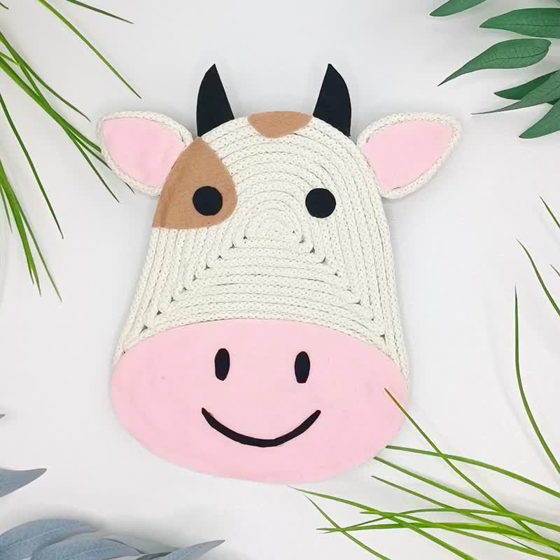 Farm nursery decor Kids room decor Cow nursery Playroom wall decor Nursery wall - 壁貼/牆壁裝飾 - 棉．麻 