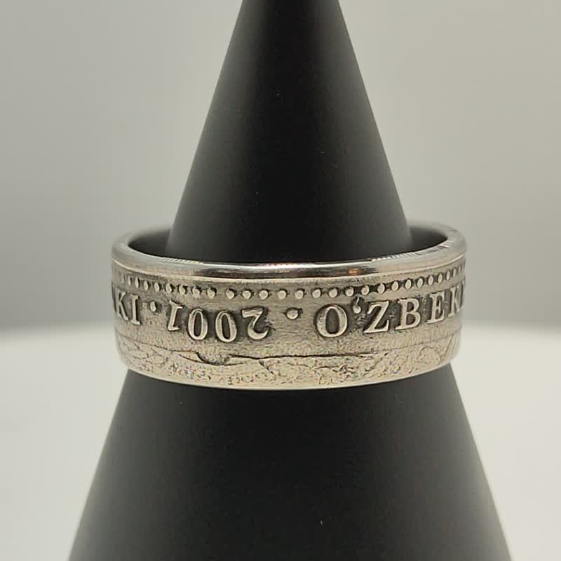 Man Coin Ring Uzbekistan, Uzbekistan Man Ring, Uzbekistan Ring For Women - 戒指 - 其他金屬 