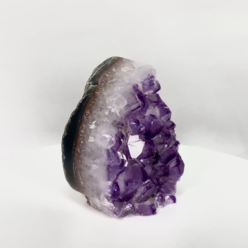 烏拉圭紫晶聖火  290330 - 擺飾/家飾品 - 水晶 紫色